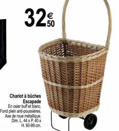 Chariot à Bûches Escapade