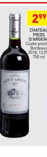 chateaux pieds d'argent