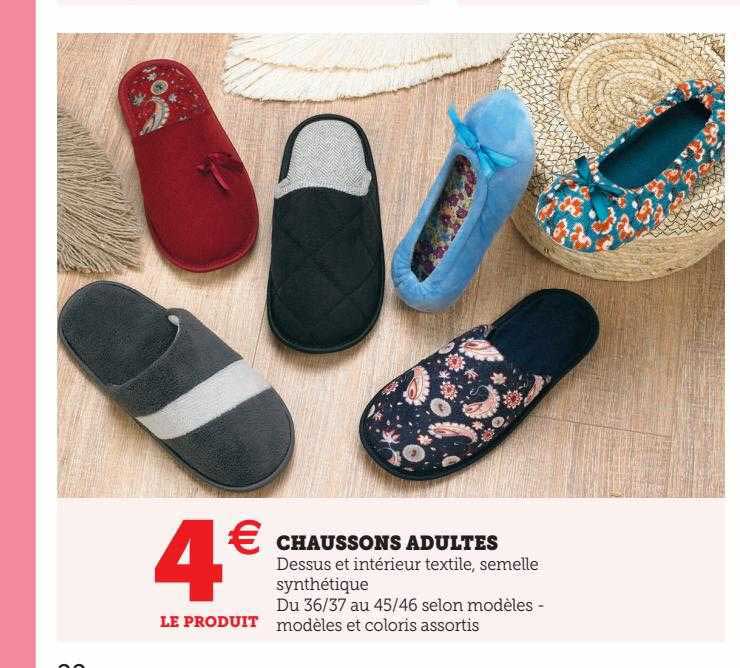 Chaussons Adultes