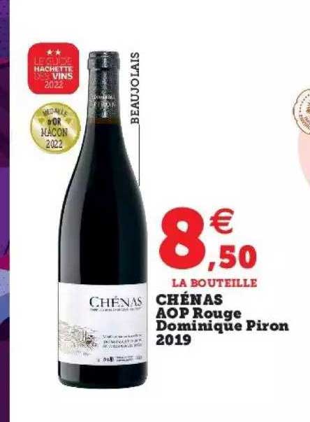chénas aop rouge dominique piron 2019