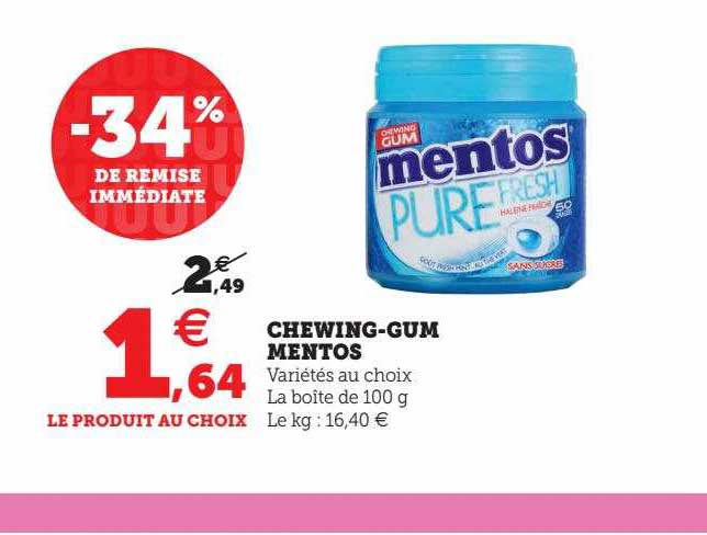 chewing-gum mentos