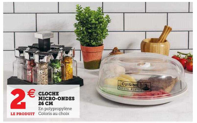 Cloche Micro-ondes 26 Cm