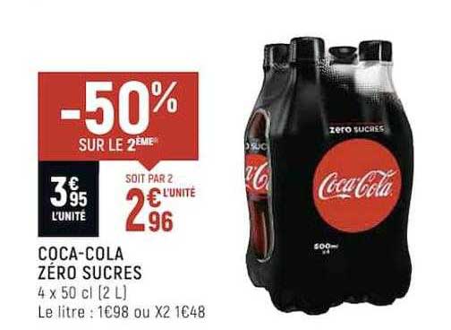 coca-cola zéro sucres