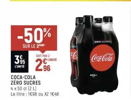 coca-cola zéro sucres