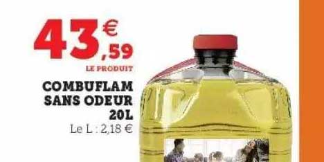 combuflam sans odeur 20l
