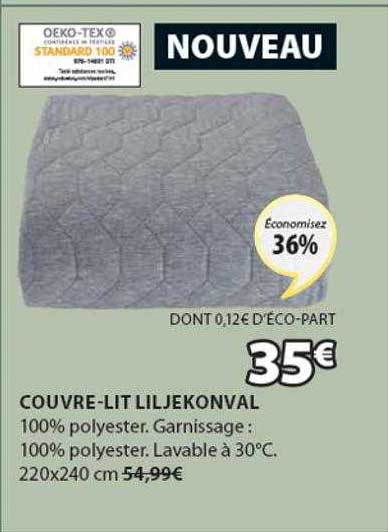 couvre-lit liljekonval
