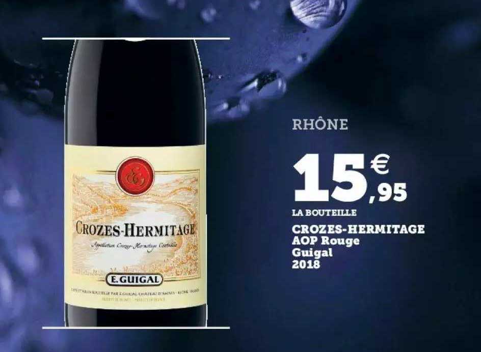 crozes-hermitage aop rouge guigal 2018