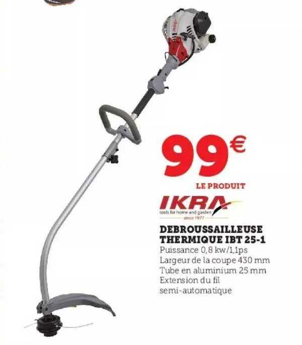 Débroussailleuse Thermique Ibt 25-1 Ikra