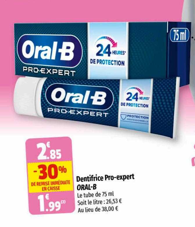 dentifrice pro-expert oral-b