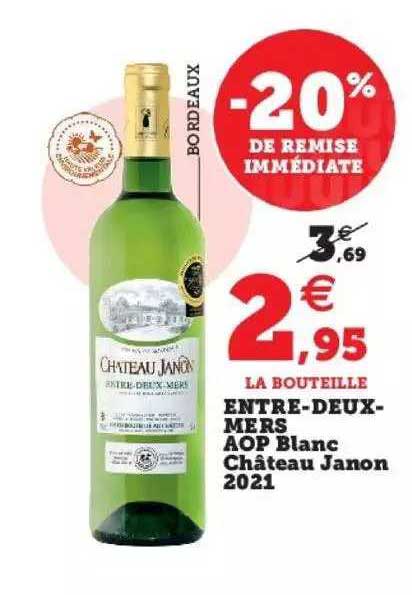entre-deux-mers aop blanc château janon 2021