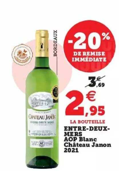 entre-deux-mers aop blanc château janon 2021