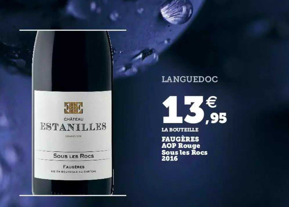 faugères aop rouge sous les rocs 2016