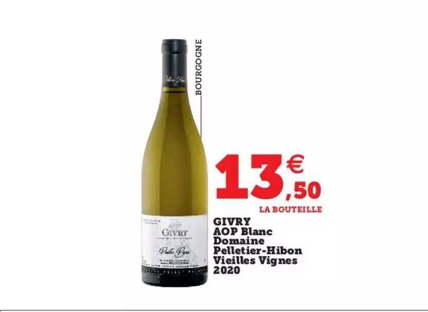 givry aop blanc domaine pelletier-hibon vieilles vignes 2020