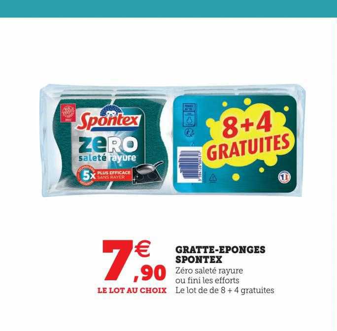 gratte-éponges spontex