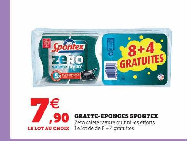 gratte-éponges spontex