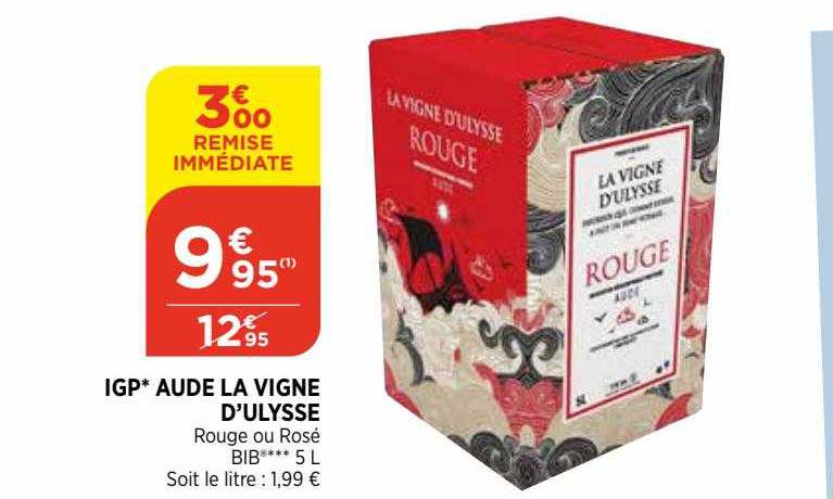 Igp Aude La Vigne D'ulysse