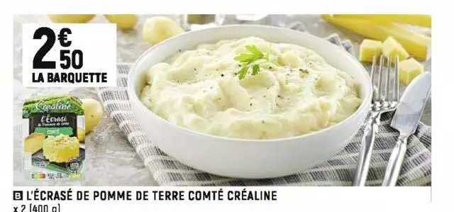 L'écrasé De Pomme De Terre Comté Créaline