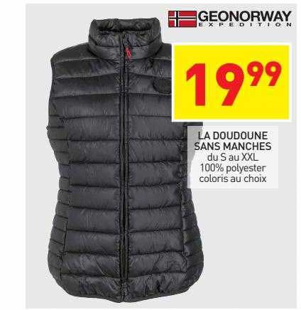 la doudoune sans manches geonorway