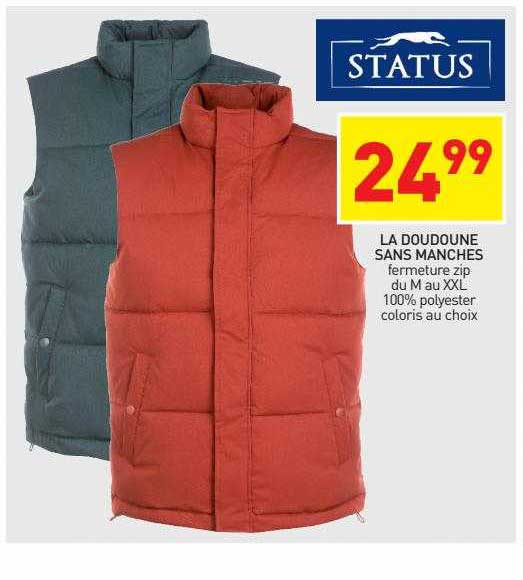 la doudoune sans manches status