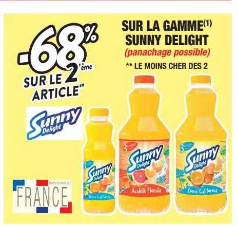 La Gamme Sunny Delight