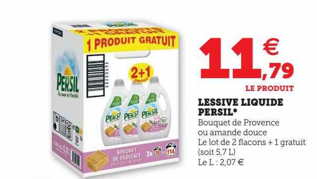 Lessive Liquide Persil