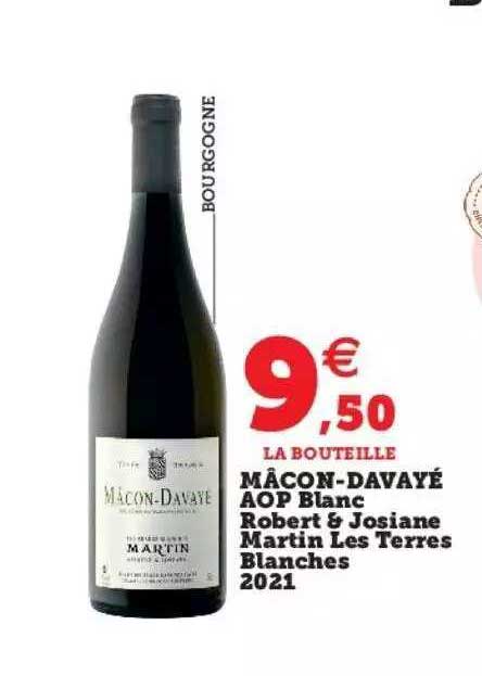 mâcon-davayé aop blanc robert & josiane martin les terres blanches 2021