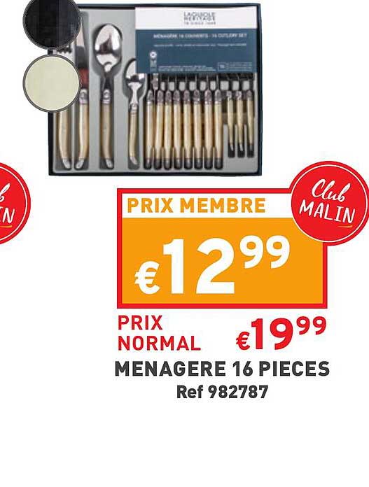 Ménagère 16 Pièces