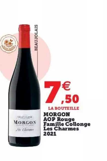 morgon aop rouge famille collonge les charmes 2021