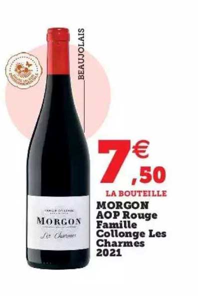morgon aop rouge famille collonge les charmes 2021