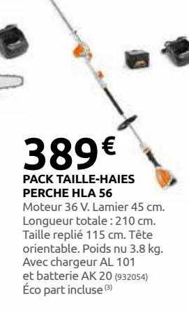 pack taille-haies perche hla 56