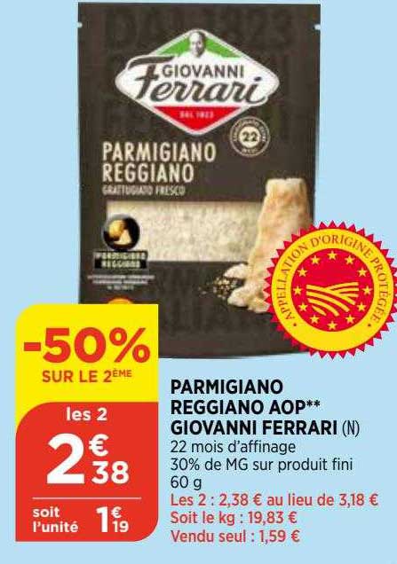 parmigiano reggiano aop giovanni ferrari