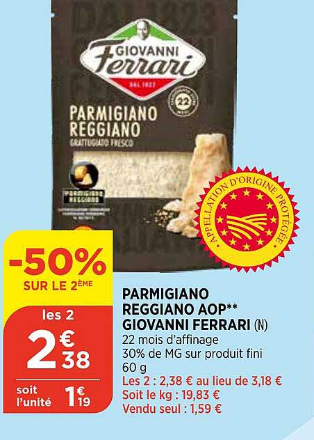 parmigiano reggiano aop giovanni ferrari