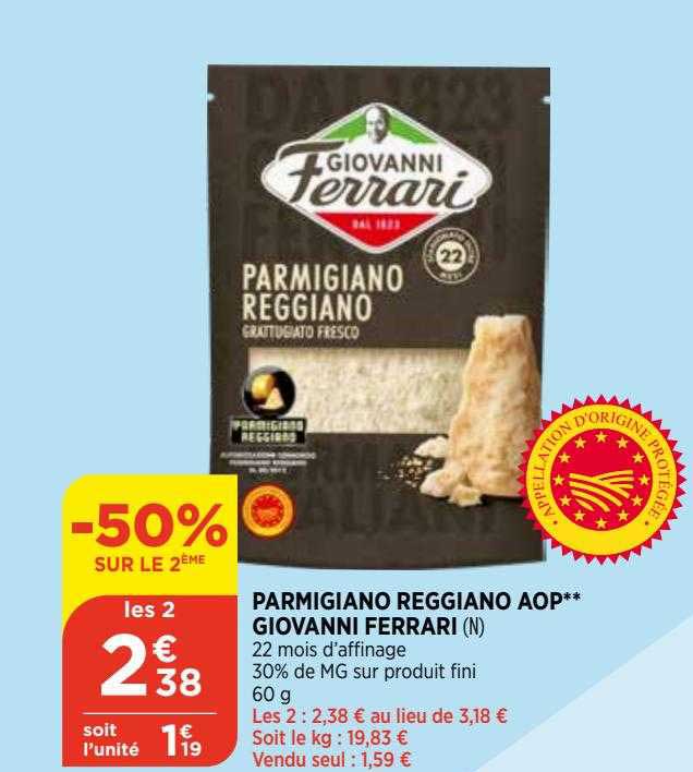 Parmigiano Reggiano Aop Giovanni Ferrari