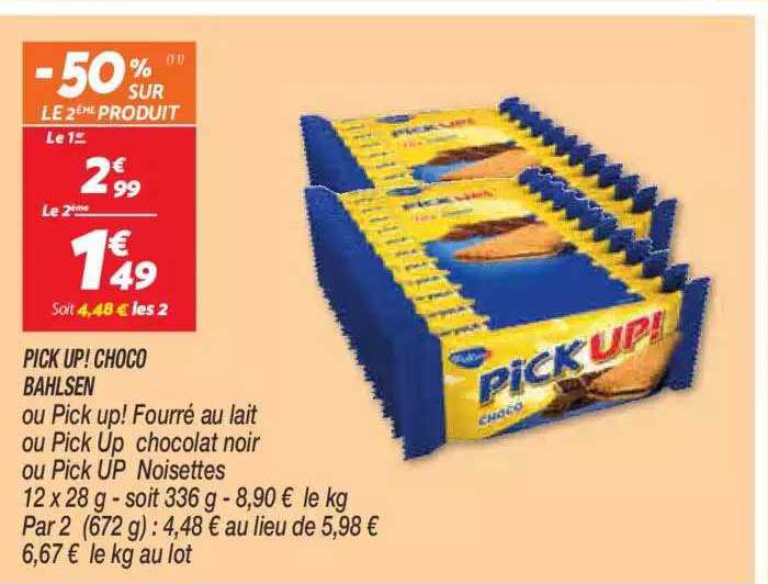 pick up! choco bahlsen