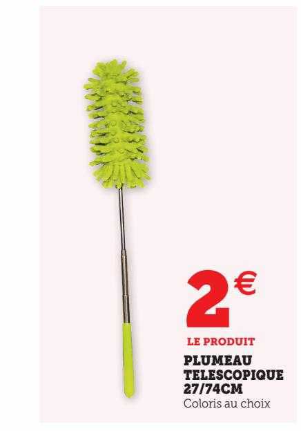Plumeau Téléscopique 27-74 Cm