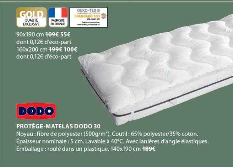 protège-matelas dodo 30