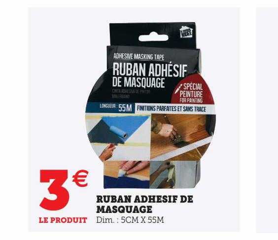 Ruban Adhésif De Masquage