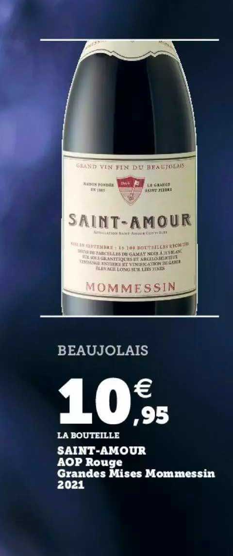 saint-mour aop rouge grandes mises mommessin 2021