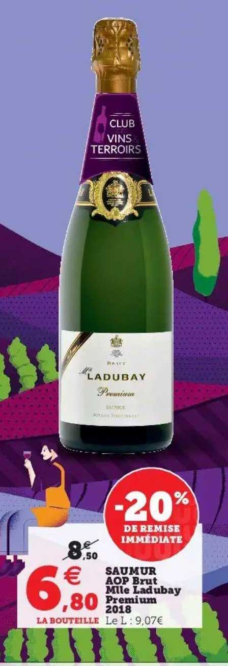 saumur aop brut mille ladubay premium 2018
