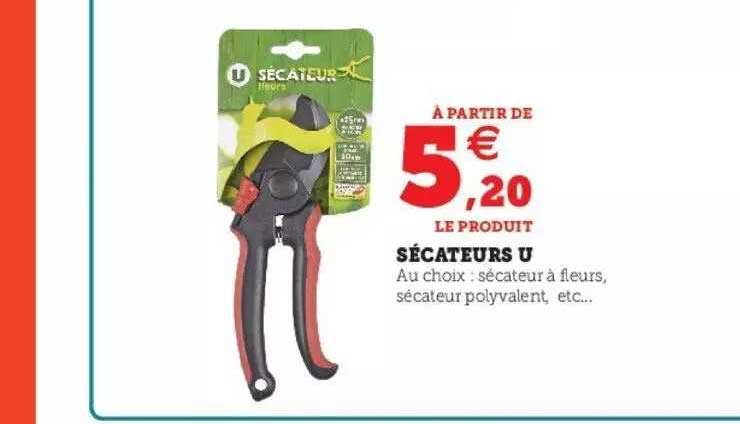 Sécateurs U
