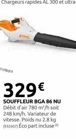 souffleur bga 86 nu