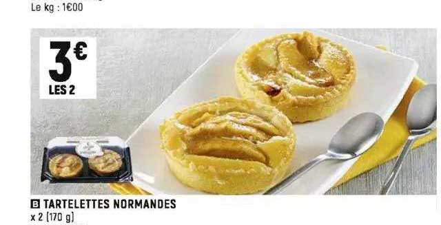 tartelettes normandes