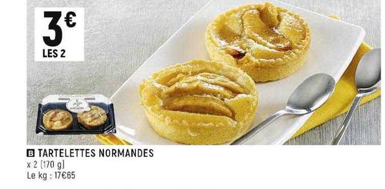 tartelettes normandes