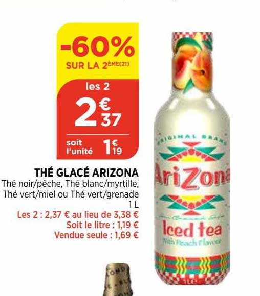 Thé Glacé Arizona