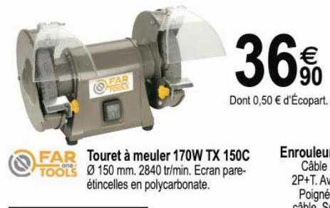 touret à meuler 170w tx 150c