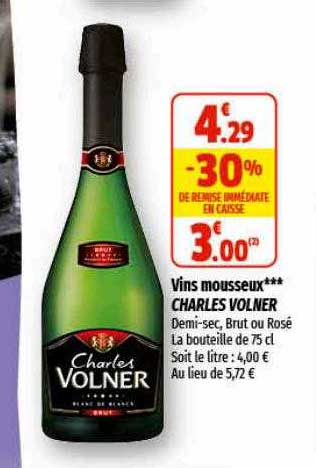 vins mousseux charles volner