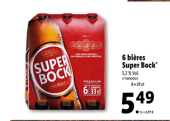 6 Bières Super Bock