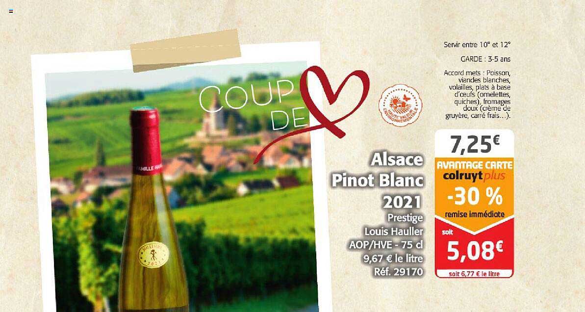 alsace pinot blanc 2021 prestige louis hauller aop-hve