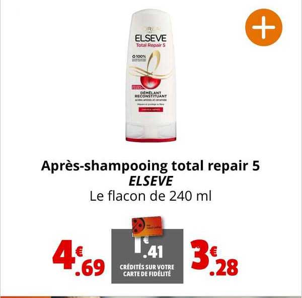 après-shampooing total repair 5 elseve