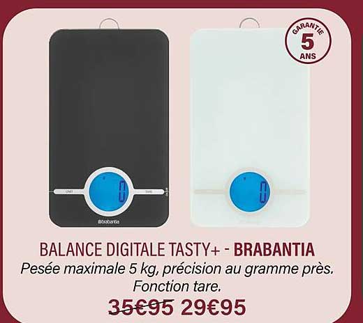 balance digitale tasty+ - brabantia